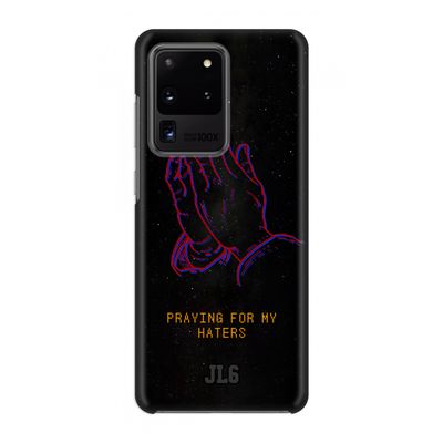 Praying For My Haters: Volledig geprint Samsung Galaxy S20 Ultra Hoesje