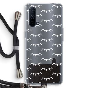 Wimpers: OnePlus Nord CE 5G Transparant Hoesje met koord
