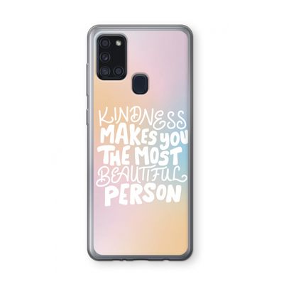 The prettiest: Samsung Galaxy A21s Transparant Hoesje