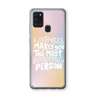The prettiest: Samsung Galaxy A21s Transparant Hoesje