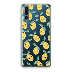 Citroenen: Huawei P20 Pro Transparant Hoesje