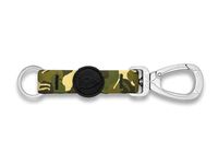 Morso key cord sleutelhanger gerecycled full metal dog bruin