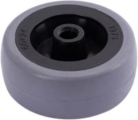Bike-Lift Bike lift rubber wieltje rubber roller f. mounting grey
