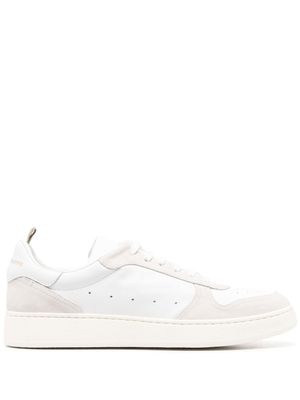 Officine Creative baskets Mower 008 en cuir - Blanc