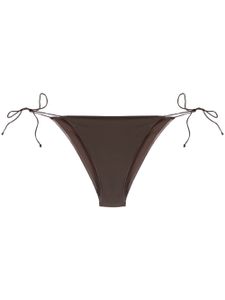 Oséree bas de bikini à fermeture nouée - Marron