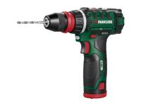 PARKSIDE Accu-boormachineset 12 V met 2 accu&apos;s en lader