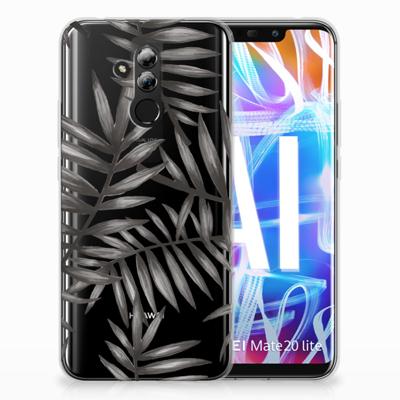 Huawei Mate 20 Lite | TPU Case | Leaves Grey Huawei Mate 20 Lite | TPU Case | Leaves Grey