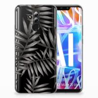 Huawei Mate 20 Lite | TPU Case | Leaves Grey