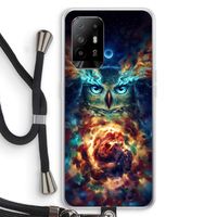 Aurowla: Oppo A94 5G Transparant Hoesje met koord