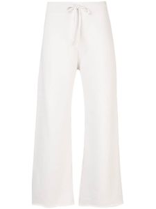 Nili Lotan pantalon de jogging crop - Blanc