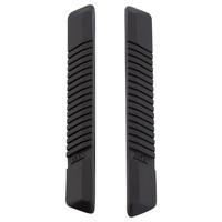 Carpoint Deurstripset Zwart 2 stuks 110 mm 2237815