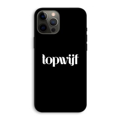 Topwijf Zwart: iPhone 12 Pro Max Biologisch afbreekbaar hoesje