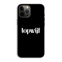 Topwijf Zwart: iPhone 12 Pro Max Biologisch afbreekbaar hoesje