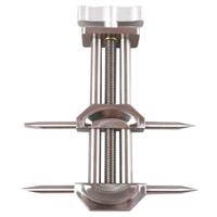 ZXGJ0002 dubbelzijdige lens schroefdraad schroef RVS reparatie shaper tool voor Tripod Quick release Plate/camera lens