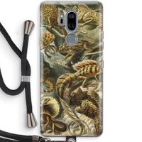 Haeckel Lacertilia: LG G7 Thinq Transparant Hoesje met koord