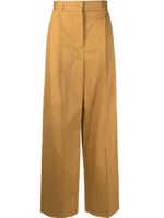Ferragamo pantalon ample à taille haute - Tons neutres