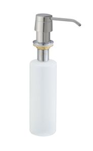 Inbouwzeepdispenser Wiesbaden Geborsteld Staal kunststof 250 ml