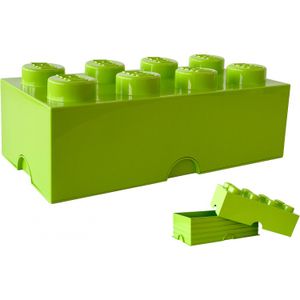 Room Copenhagen LEGO Storage Brick 8 Licht groen opbergdoos