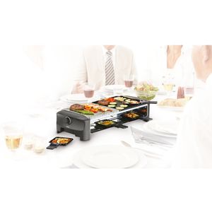 Princess 162820 Raclette 8 Stone & Grill Party