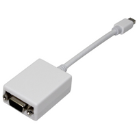 Scanpart Adapter Kabel Mini DisplayPort (M) - VGA (F) Wit - thumbnail
