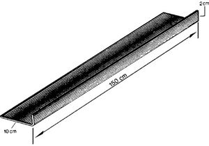 Universeel plaatwerkdeel L-PROFIEL 1500 X1.25 990207