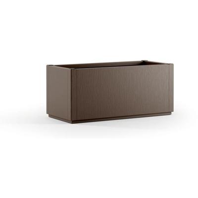 Ethica rechthoekige bloembak 80 cm taupe