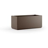 Ethica rechthoekige bloembak 80 cm taupe