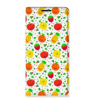 Motorola Edge 20 Pro Flip Style Cover Fruits