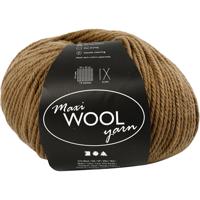 Creativ Company Wolgaren, l: 125 m, lichtbruin, 100 gr/ 1 bol