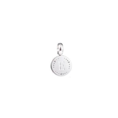 Go Dutch Label Letter E Kettinghanger Zilver
