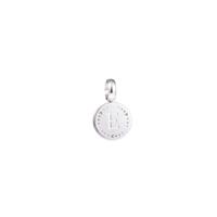 Go Dutch Label Letter E Kettinghanger Zilver