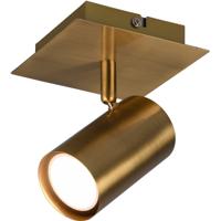 LED Plafondspot Rond Antiek Koper - GU10 Fitting - 1-lichts Aluminium