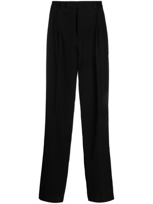 Versace pantalon à coupe ample - Noir