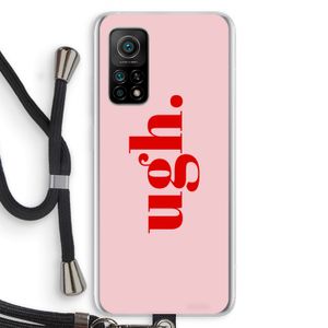 Ugh: Xiaomi Mi 10T 5G Transparant Hoesje met koord