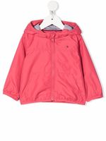 Tommy Hilfiger Junior veste à logo imprimé au dos - Rose