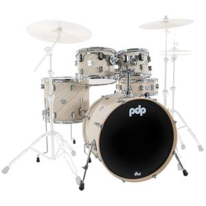 PDP Drums Concept Maple 5-Piece Twisted Ivory shellset incl. snaredrum