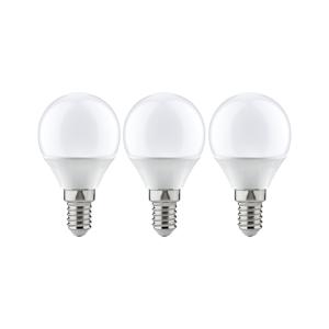 Paulmann 28537 LED-lamp Energielabel F (A - G) E14 5.5 W Warmwit (Ø x h) 45 mm x 81 mm 3 stuk(s)