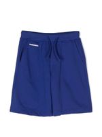 DSQUARED2 KIDS short à logo imprimé - Bleu