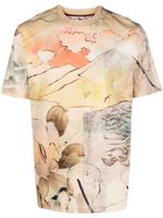 Paul Smith t-shirt en coton à imprimé graphique - Tons neutres - thumbnail