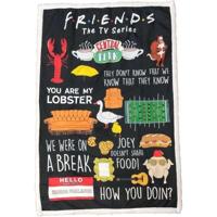 Sherpa deken - FRIENDS - 100 x 150 cm