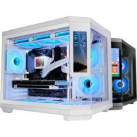 ATX Semi-toren BehuizingMars Gaming MC3TCORELCDMW Wit