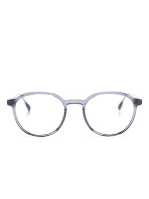 Mykita lunettes de vue Ekon à monture ronde - Bleu