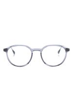 Mykita lunettes de vue Ekon à monture ronde - Bleu