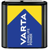 Platte batterij (4,5V) Varta LONGLIFE Power 4.5V Bli 1 Alkaline 6100 mAh 1 stuk(s) - thumbnail