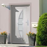 Voordeur 108x208 cm PVC wit