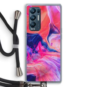 Earth And Ocean: Oppo Find X3 Neo Transparant Hoesje met koord