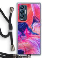 Earth And Ocean: Oppo Find X3 Neo Transparant Hoesje met koord