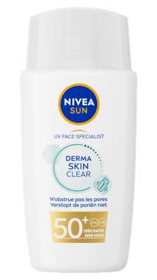 Nivea Sun Derma Skin Clear Fluid SPF50+