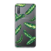 Lange bladeren: Samsung Galaxy A7 (2018) Transparant Hoesje