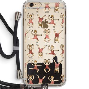 Gymboys: iPhone 6 PLUS / 6S PLUS Transparant Hoesje met koord
